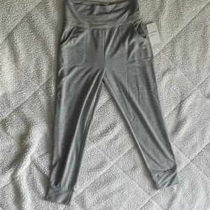 Gray, comfy, athletic pants from old navy